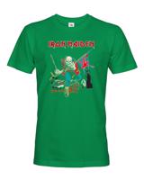Pánské tričko s potiskem Iron Maiden  - parádní tričko s potiskem metalové skupiny