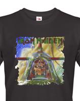 Pánské tričko s potiskem kapely Iron Maiden  - parádní tričko s potiskem rockové skupiny Iron Maiden