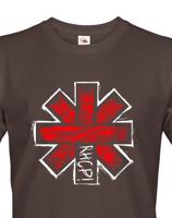 Pánské tričko s potiskem kapely Red Hot Chili peppers  - parádní tričko s potiskem známé hudební skupiny.