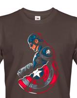 Pánské tričko s potiskem Kapitán Amerika - Captain America