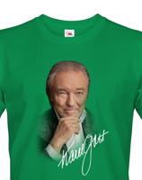 Pánské tričko s potiskem Karla Gotta