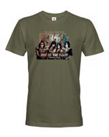 Pánské tričko s potiskem Kiss - parádní tričko s potiskem metalové skupiny Kiss