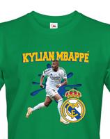 Pánské tričko s potiskem Kylian Mbappé -  pánské tričko pro milovníky fotbalu