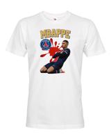 Pánské tričko s potiskem Kylian Mbappé -  pánské tričko pro milovníky fotbalu