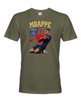 Pánské tričko s potiskem Kylian Mbappé -  pánské tričko pro milovníky fotbalu