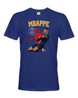 Pánské tričko s potiskem Kylian Mbappé -  pánské tričko pro milovníky fotbalu