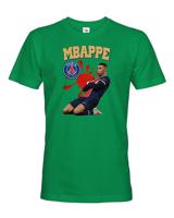 Pánské tričko s potiskem Kylian Mbappé -  pánské tričko pro milovníky fotbalu
