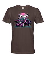 Pánské tričko s potiskem Lamborghini el diablo  - tričko pro milovníky aut