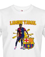 Pánské tričko s potiskem Lamine Yamal -  pánské tričko pro milovníky fotbalu