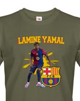 Pánské tričko s potiskem Lamine Yamal -  pánské tričko pro milovníky fotbalu