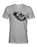 Pánské tričko s potiskem Lancer EVO X - tričko pro milovníky aut