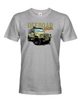Pánské tričko s potiskem Land Rover Defender -   tričko pro milovníky aut