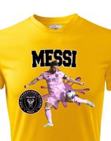 Pánské tričko s potiskem Lionel Messi -  pánské tričko pro milovníky fotbalu