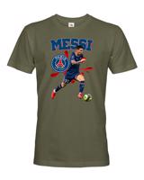Pánské tričko s potiskem Lionel Messi -  pánské tričko pro milovníky fotbalu