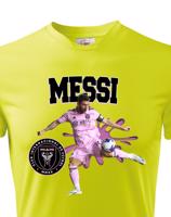 Pánské tričko s potiskem Lionel Messi -  pánské tričko pro milovníky fotbalu