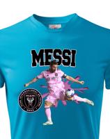 Pánské tričko s potiskem Lionel Messi -  pánské tričko pro milovníky fotbalu