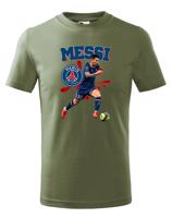 Pánské tričko s potiskem Lionel Messi -  pánské tričko pro milovníky fotbalu