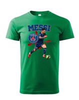 Pánské tričko s potiskem Lionel Messi -  pánské tričko pro milovníky fotbalu