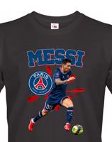 Pánské tričko s potiskem Lionel Messi -  pánské tričko pro milovníky fotbalu