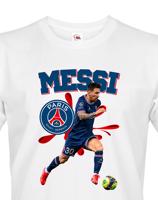 Pánské tričko s potiskem Lionel Messi -  pánské tričko pro milovníky fotbalu