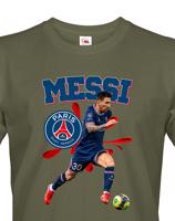 Pánské tričko s potiskem Lionel Messi -  pánské tričko pro milovníky fotbalu