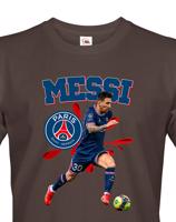 Pánské tričko s potiskem Lionel Messi -  pánské tričko pro milovníky fotbalu