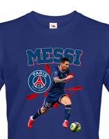 Pánské tričko s potiskem Lionel Messi -  pánské tričko pro milovníky fotbalu