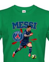 Pánské tričko s potiskem Lionel Messi -  pánské tričko pro milovníky fotbalu