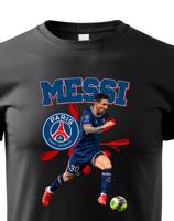 Pánské tričko s potiskem Lionel Messi -  pánské tričko pro milovníky fotbalu
