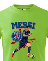 Pánské tričko s potiskem Lionel Messi -  pánské tričko pro milovníky fotbalu