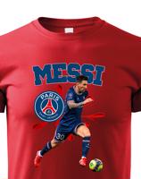 Pánské tričko s potiskem Lionel Messi -  pánské tričko pro milovníky fotbalu