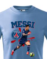 Pánské tričko s potiskem Lionel Messi -  pánské tričko pro milovníky fotbalu