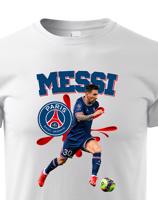 Pánské tričko s potiskem Lionel Messi -  pánské tričko pro milovníky fotbalu