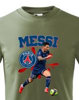 Pánské tričko s potiskem Lionel Messi -  pánské tričko pro milovníky fotbalu