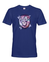 Pánské tričko s potiskem lva - dárek pro milovníky lva