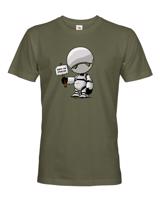 Pánské tričko s potiskem Marvin Robot