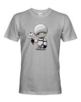 Pánské tričko s potiskem Marvin Robot