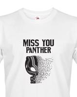 Pánské tričko s potiskem Miss You Panther