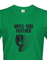 Pánské tričko s potiskem Miss You Panther
