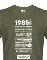 Pánské tričko s potiskem Newspaper, k 40. narozeninám