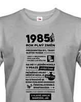 Pánské tričko s potiskem Newspaper, k 40. narozeninám