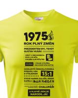 Pánské tričko s potiskem Newspaper, k 50. narozeninám