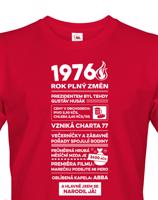 Pánské tričko s potiskem Newspaper, k 50. narozeninám