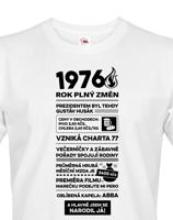 Pánské tričko s potiskem Newspaper, k 50. narozeninám