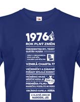 Pánské tričko s potiskem Newspaper, k 50. narozeninám