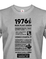 Pánské tričko s potiskem Newspaper, k 50. narozeninám