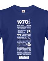 Pánské tričko s potiskem Newspaper, k 55. narozeninám