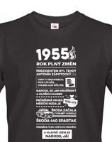 Pánské tričko s potiskem Newspaper, k 70. narozeninám