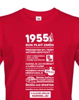 Pánské tričko s potiskem Newspaper, k 70. narozeninám