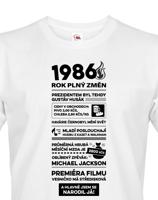 Pánské tričko s potiskem Newspaper, k narozeninám